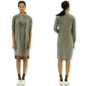 Madewell Tunic Dress in Olive Green Modal Blend, Sz S, EUC